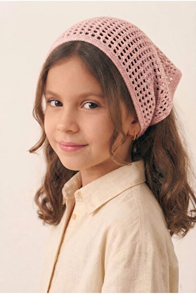 M&C Colleciton Girl's 100% Cotton Summer Mesh Knitted Scarf Bandana Hair Acce...