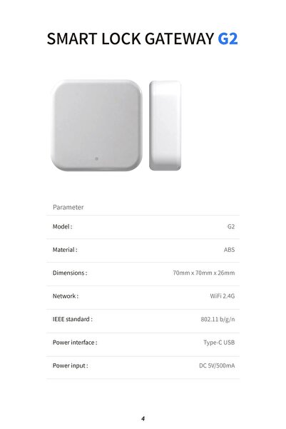 Choice RAYKUBE G2 WiFi Gateway RAYKUBE TT LOCK G2 Wireless Wifi Gateway Hub R...