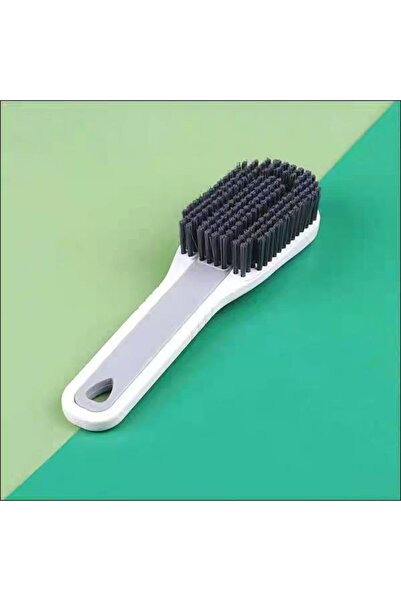 Choice1 L MULTI Shoe Brush Hard Bristled Plastic Long Handle Household Studen...