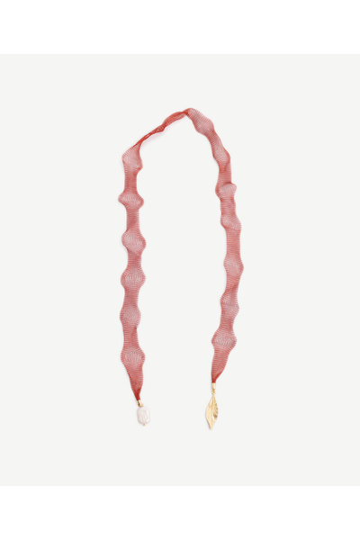 Yargıcı Ribbon Detailed Necklace