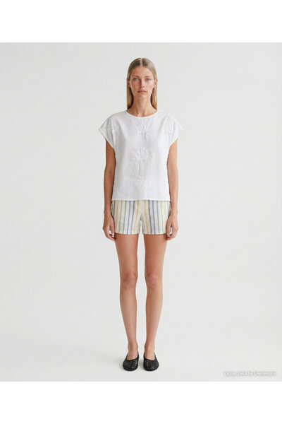 Yargıcı Regular Crew Neck Sleeveless Blouse