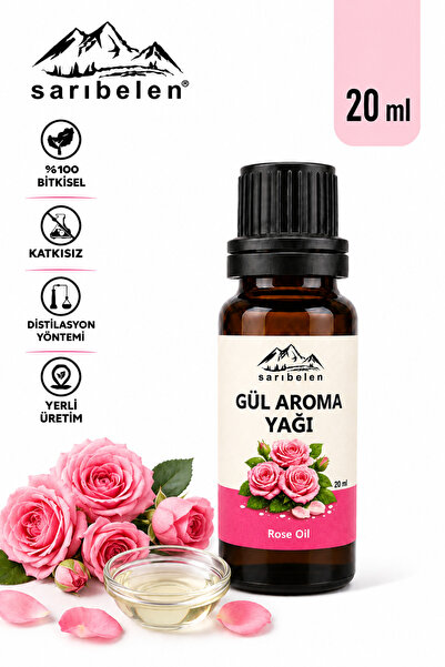 sarıbelen Gül Aroma Yağı 20 ml