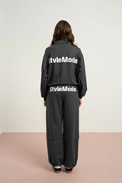 HAUSEkids 9-15 Years Stevle Mode Girl's Suit-Anthracite
