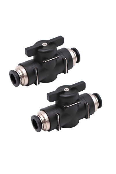 Choice4 BUC-8 black 2PCS BUC 4/6/8/10/12/14/16mm Pneumatic Push In Quick Conn...