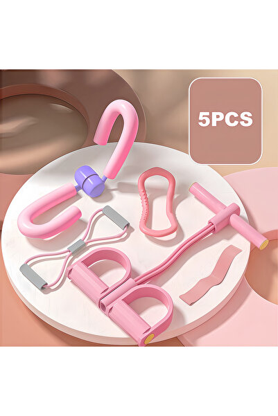 Choice1 5PCS Ultimate Home Fitness Kit MultiFunctional Exercise Equipment for...