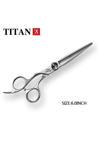 Choice1 LT60 TITAN Professional Barber Cut Left Handle Scissors Hair Scissors...