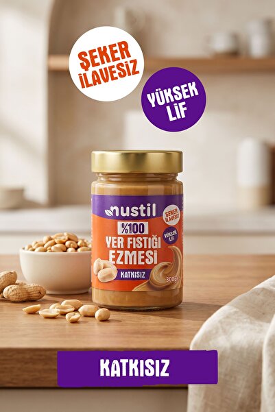 NUSTİL %100 Yer Fıstığı Ezmesi 300g