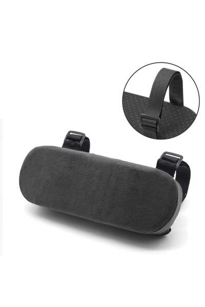 Choice 2PCS Black Armrest Pad Office Chair Parts Arm Pad Memory Foam Armrest ...