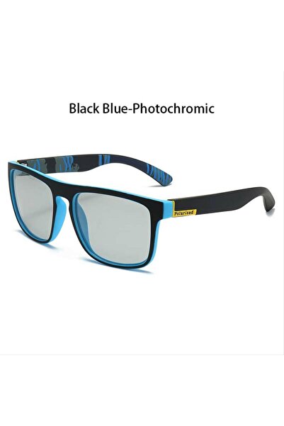 choice2 BlackBluePhotochrom Fashion Photochromic Polarized Sunglasses Men Wom...