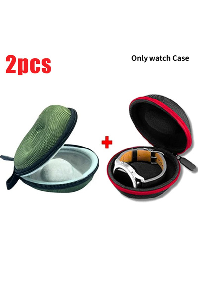 Choice4 GR-BR-2PCS 1-2PCS Portable Watch Travel Case EVA Watch Storage Box Wa...