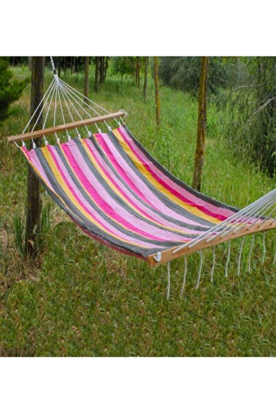 relax ipek hamak Bahçe Piknik Renkli Kumaş Hamak Kolay Kurulum Bahçe Piknik Y...