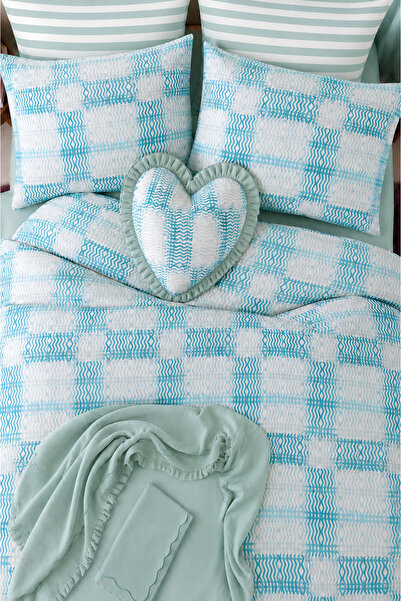 İQON Double Duvet Cover Set Motif Çağla Setçi̇ft