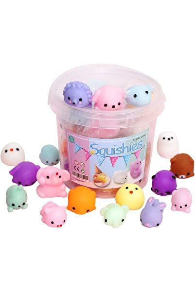 Choice 24pcs With Box 24PCS Mini Kawaii Squishies Mochi Stress Reliever Anxie...