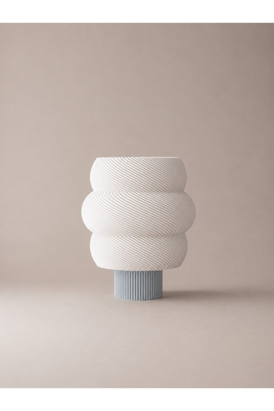 Nuaen Ring Dekoratif Abajur Modern Minimalist Masa Lambası Salon Yatak Odası ...