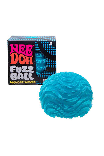 Choice1 Blue Nee Doh Fuzz Ball Wonder Waves Sensory Squeeze Toy Textured Stre...