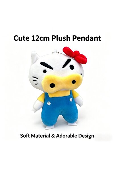 Choice Bandai A-12cm Zaemon Hello Kitty Fatty Series Zaemon Plush Doll Pendan...