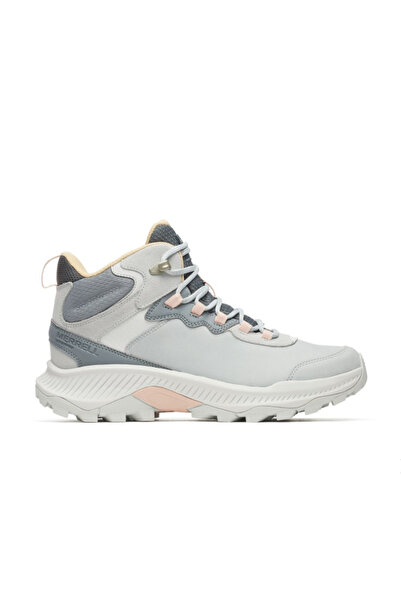 Merrell J038870 Speed Strike 2 Ltr Mid Wp Women's Outdoor Boots Gray Pink