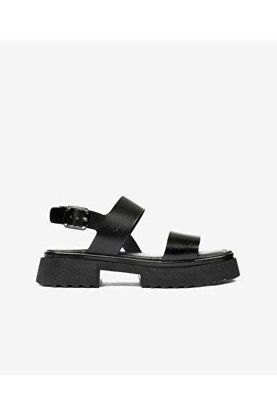 Greyder Kadın Siyah Hakiki Deri Sandalet 4Y2CS59036