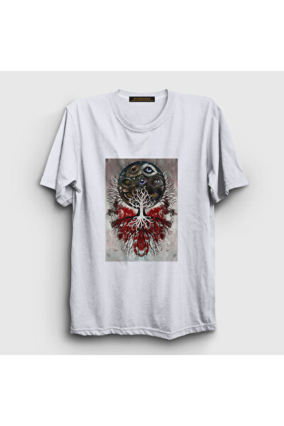 Presmono Unisex White The Link Gojira T-shirt 53480tt