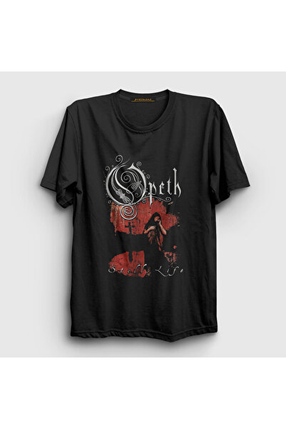 Presmono Ουνισέξ Μαύρο T-Shirt Still Life Opeth 604813tt