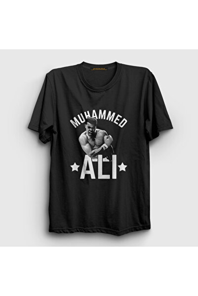 Presmono Unisex Black Boxing Muhammad Muhammed Ali T-Shirt 507228Tt