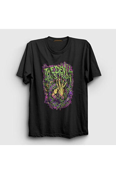 Presmono Унисекс T-shirt „Ђаво носи Праду“ у црним рукама 423460tt