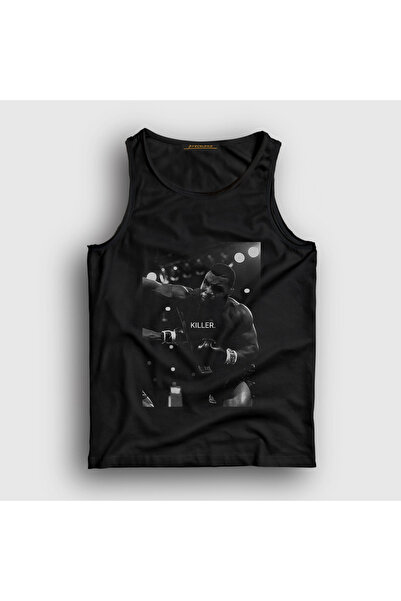 Presmono Killer Mike Tyson unisex crna boksačka majica bez rukava - 427898tt
