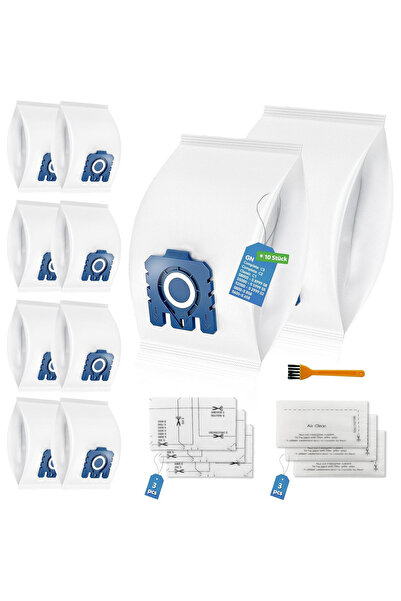 Choice 17PCs 10PCS vacuum cleaner Bags for Miele S8340, S8360/Complete C3/Cla...