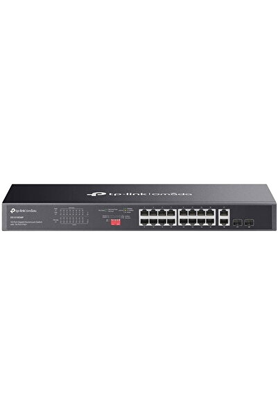 TP-LINK Switch Omada DS1018GMP, 18 porturi Gigabit, PoE+, 2 x Combo SFP, 250W...