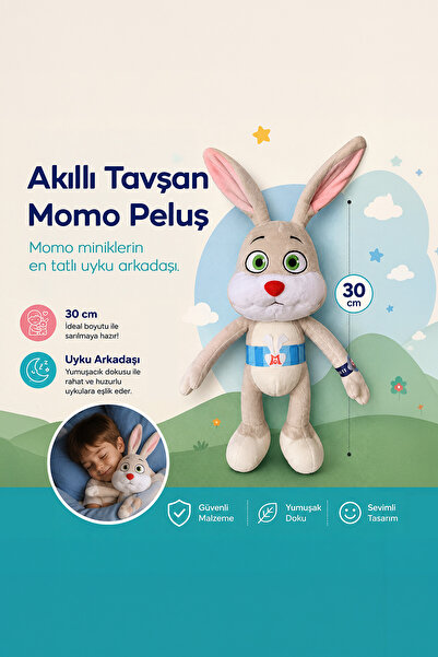 Selay Akıllı Tavşan Momo Peluş