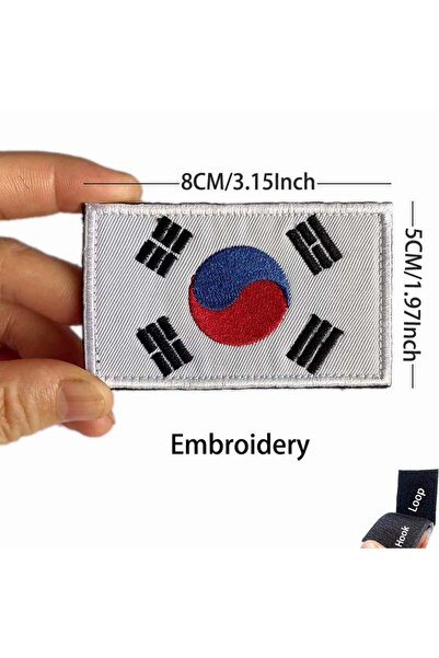 Choice15 13-Korea Pakistan,Korea,Lebanon,Vietnam Flag Badges,Asian Country Fl...