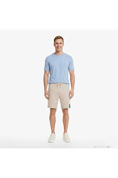 Nautica Erkek Bej Regular Fit Şort