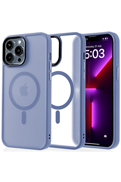 Casey Studios MagSafe case iPhone 13 Pro Max, wireless charging, raised edges...