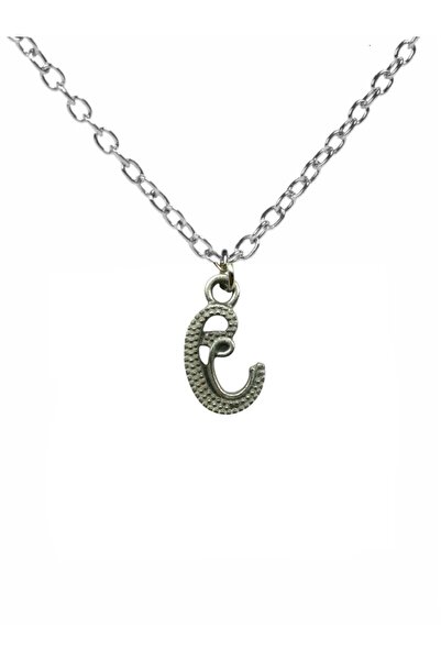 Herşey Nota Vav Figured Necklace – Unisex Design with 60 cm Chain, Zinc Plated