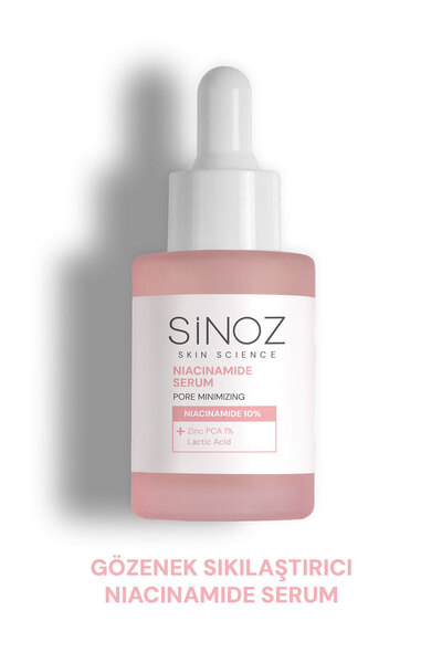 SİNOZ Gözenek Sıkılaştırıcı Sebum Dengeleyici Sivilce Karşıtı Serum Niacinami...