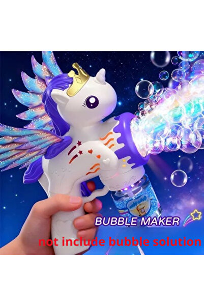 Choice1 2 2026 Flying Horse Unicorn Electric Bubble ,Colorful Porous Automati...