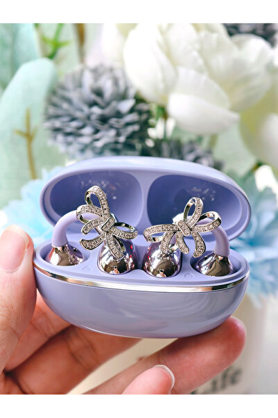 Choice1 DM08hudiejie Bowknot Accessory Bluetooth Headphones Wireless Earbuds ...