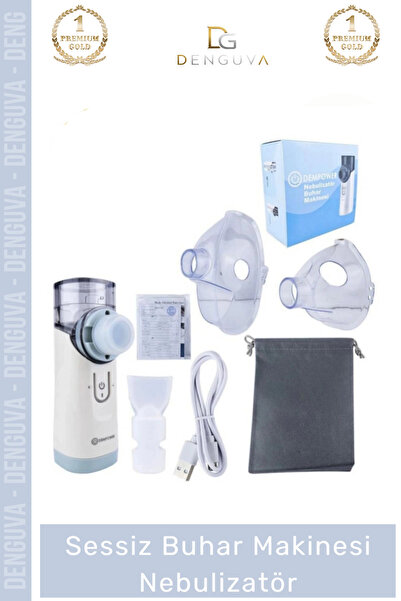 Denguva #NebulizatörMakinesi Profesyonel Nebulizatör Maskeli Yetişkin Çocuk T...