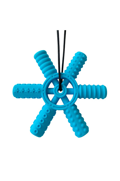 Choice 1pcs 1pcs Silicone Teether Kids Chew Necklace Sensory Chewy Pendant Or...