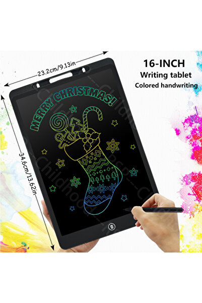 Choice3 B16 inch black 6.5/8.5/10/12/16-Inch LCD Drawing Tablet,Handwriting P...