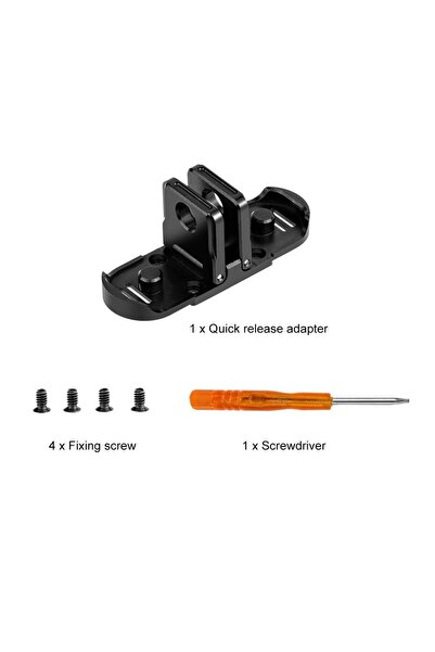 Choice black color PULUZ Quick Release Magnetic Folding Base Adapter for GoPr...