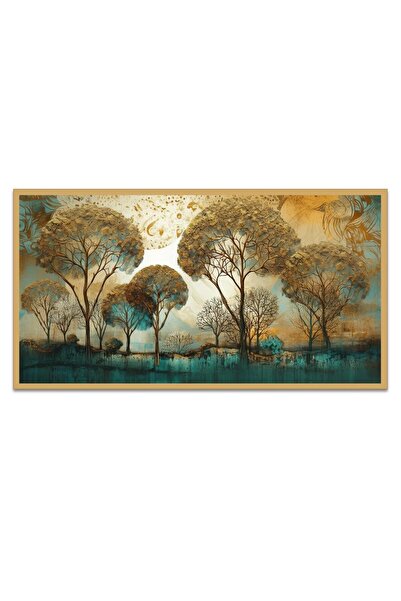 Signtouch Advertising Signtouch Abstract Forest Tree Canvas Wall Art 60x120 c...