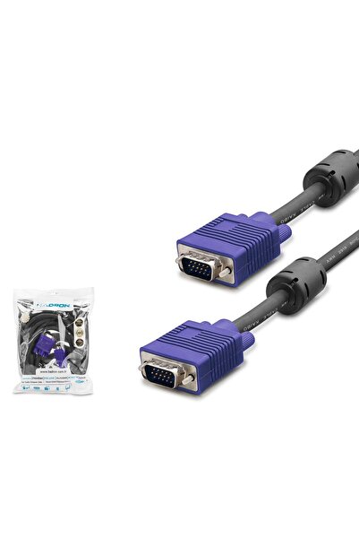 HADRON كابل HDX7783 VGA Od7.3 A عالي الجودة 3M أسود