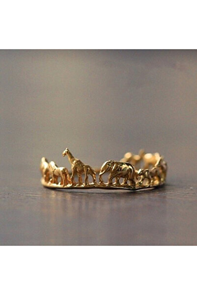 Choice 7 F834 Huitan Korean Style Personality Women Rings Metal Gold Color An...