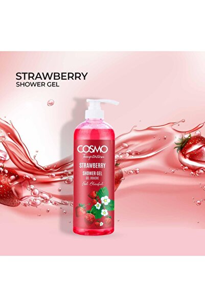CD Cosmo Designs Cosmo Temptation Shower Gel Strawberry 480ml
