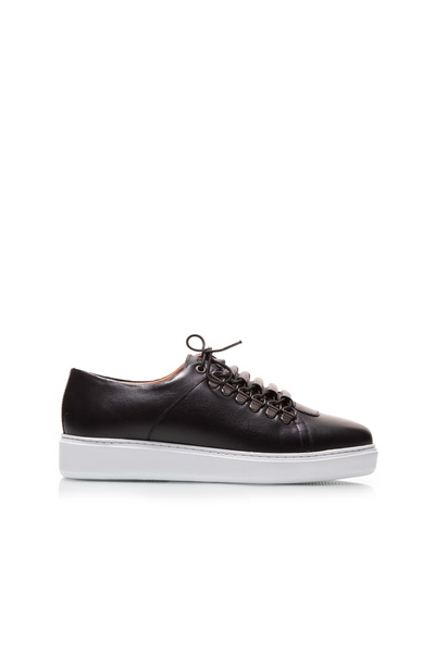 UrbanShoes Pantofi casual bărbați din piele naturală, Leofex - 602 Negru box