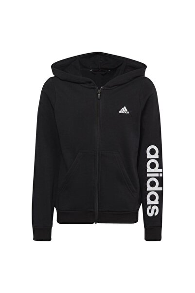 adidas Hanorac cu fermoar integral pentru copii G Linear 128