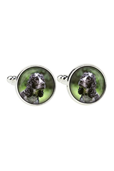 Art - Dog American Cocker Spaniel - cufflinks, a shirt accessory, a shirt pen...