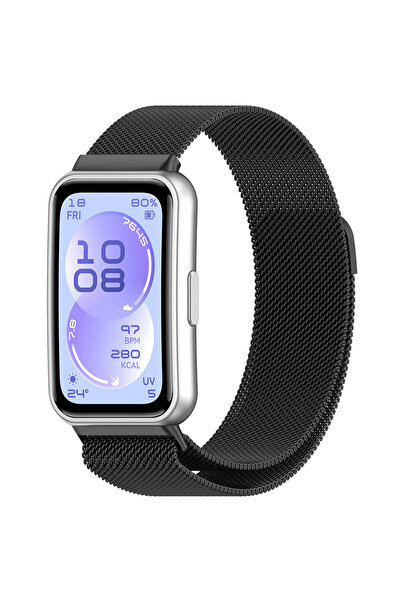 OEM Southern Sky - Curea de ceas (W009) - Huawei Band 11 / Band 11 Pro - Negru
