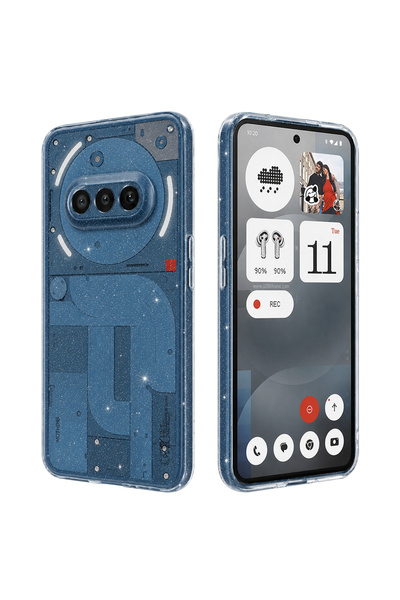 Stef's Cat Husă pentru Nothing Phone (3a), Stef's Cat, Seria SparkleSkin, tra...